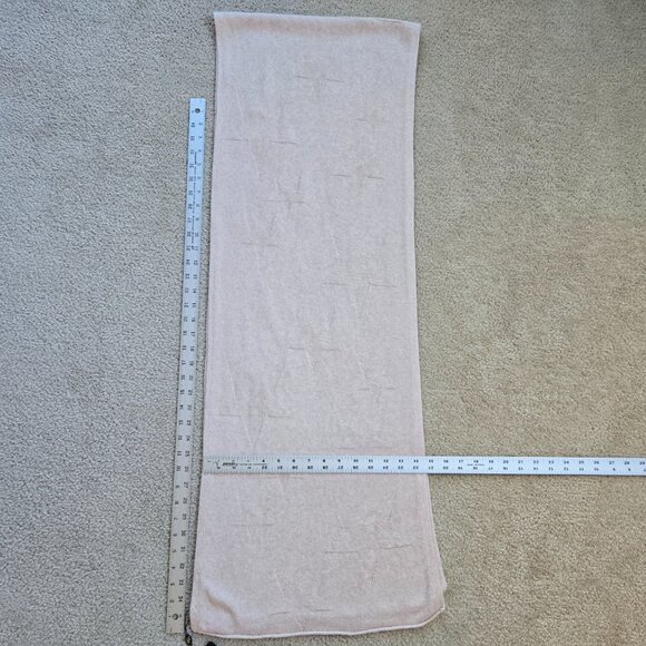 NWT Olivier Goureau Paris Embossed Star Scarf - Picture 5 of 13